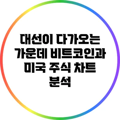 대선이 다가오는 가운데 비트코인과 미국 주식 차트 분석